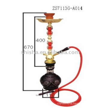 Big size shisha with crystal narghile